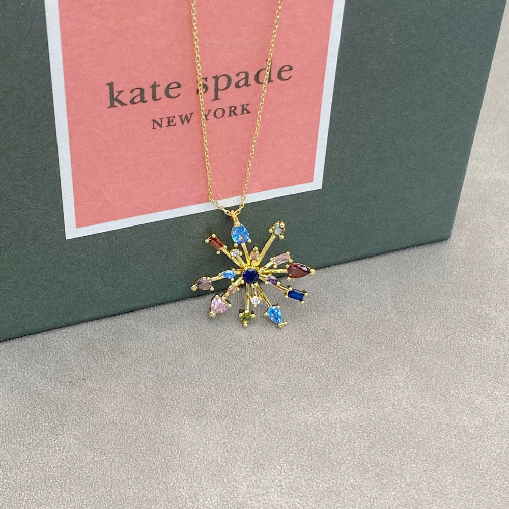 kate spade Firework Colored Zircon Necklace